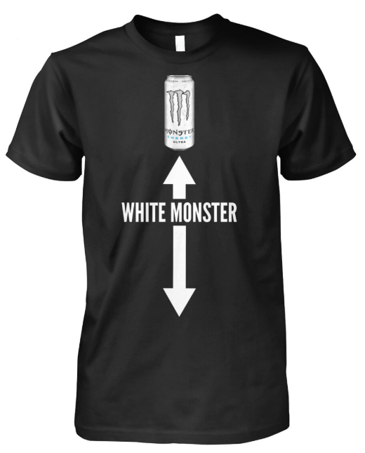 White Monster tshirt