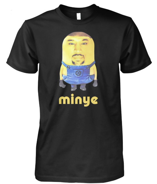 Kanye Minion tshirt