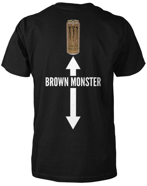 Brown Monster tshirt